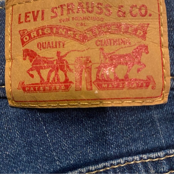 Levis 312 Shaping Slim High Waisted Medium Wash Jeans - Size 28 - Picture 8 of 9